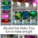 Alcohol ink collage