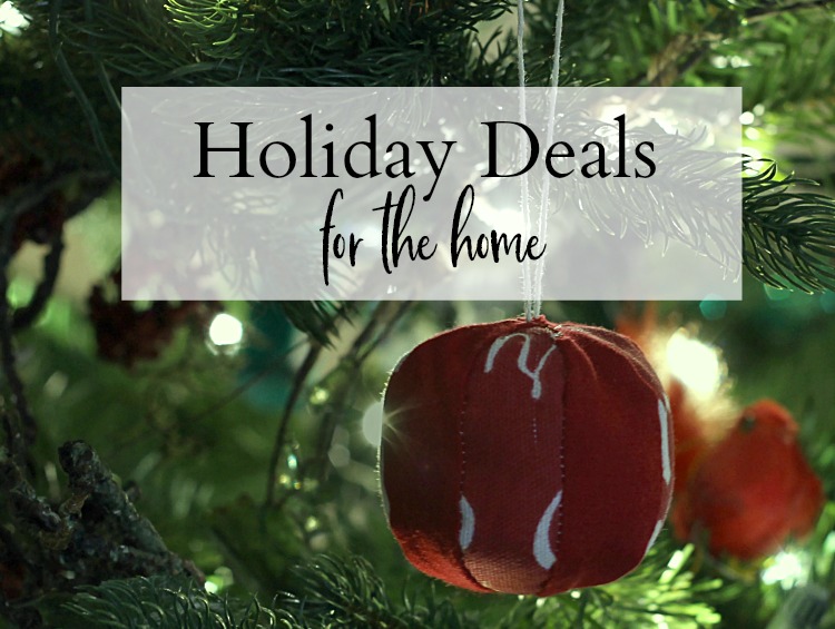 Holiday deals for the home banner