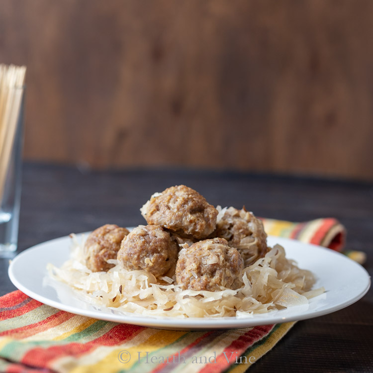 Pork and Sauerkraut Balls A New Year's Tradition for Good Luck