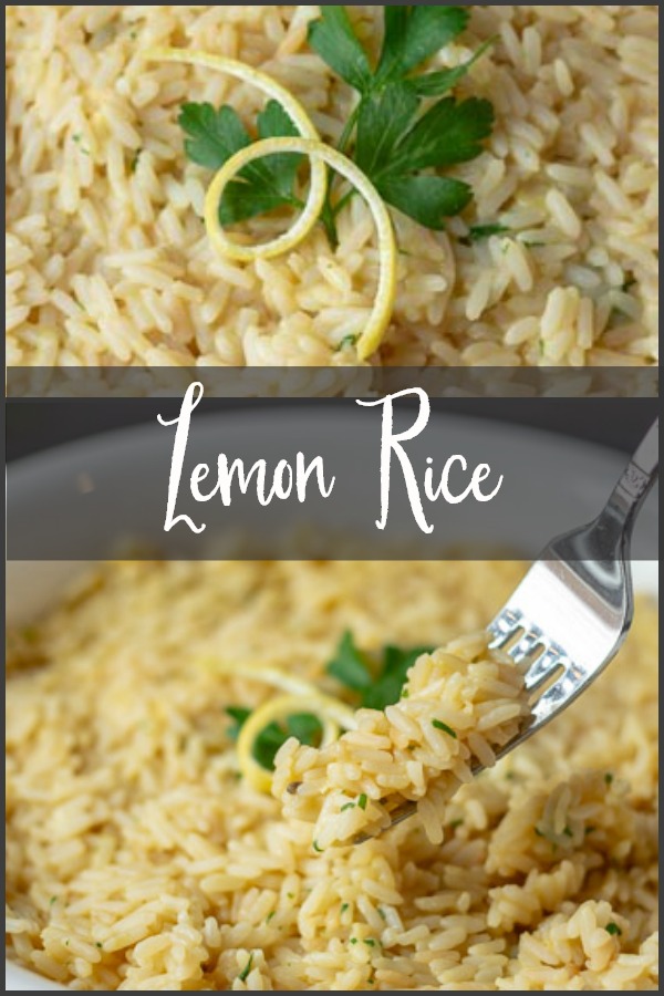 Lemon Rice - An Easy and Tasty Side Dish