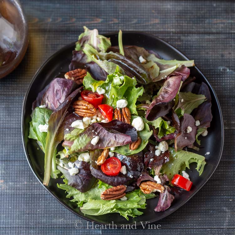 spicy balsamic vinaigrette – a unique salad dressing recipe