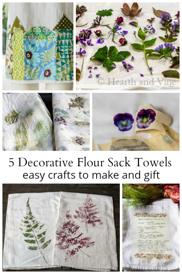 5 Tea Towel Crafts to Make and Gift Hearth and Vine