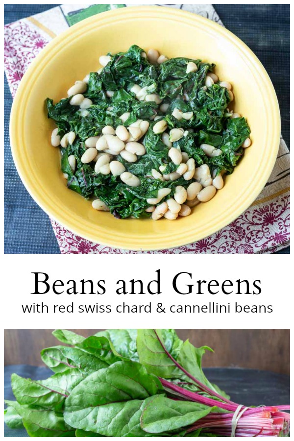 Beans and Greens Easy Recipe with Swiss Chard Hearth and Vine