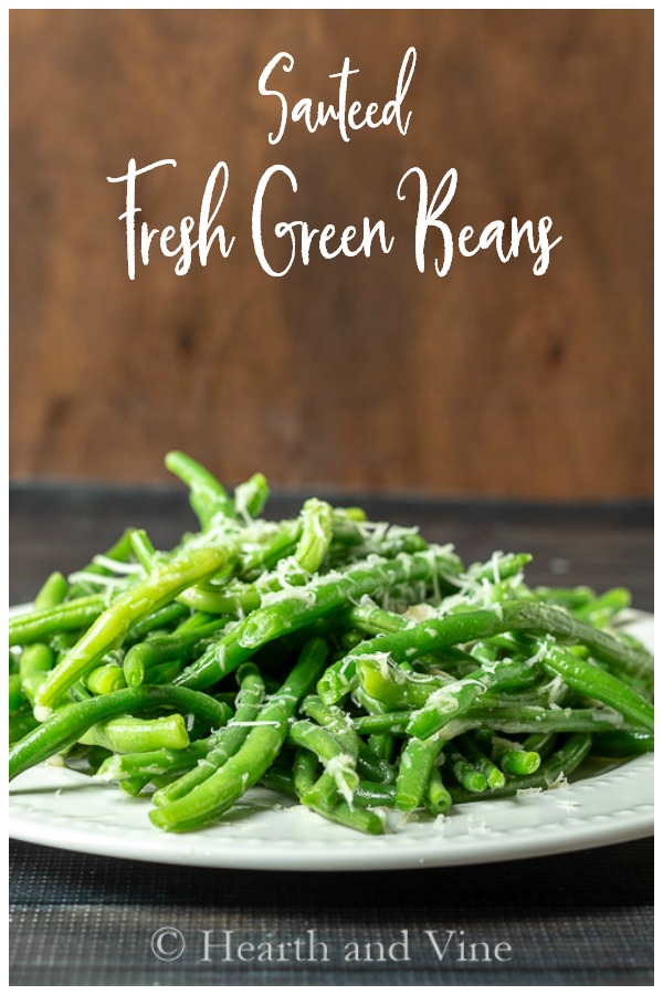 Sauteed fresh green beans