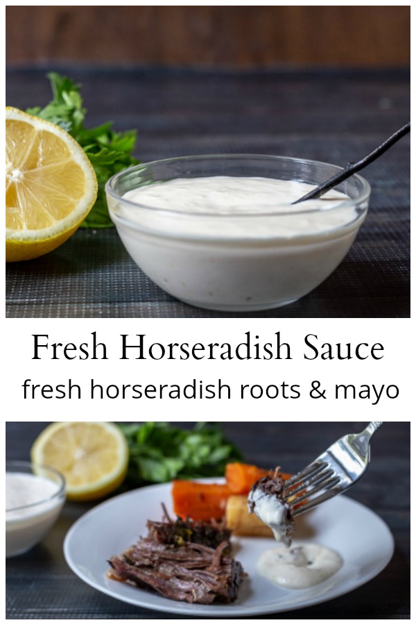 Fresh Horseradish Sauce Straight from the Garden Hearth and Vine