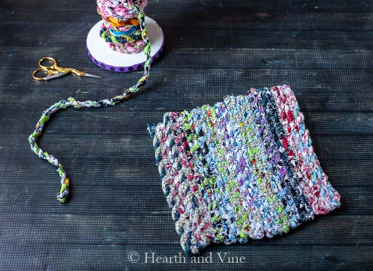 Scrap Fabric Twine Project Ideas to upcycle all those bits of leftover  fabric