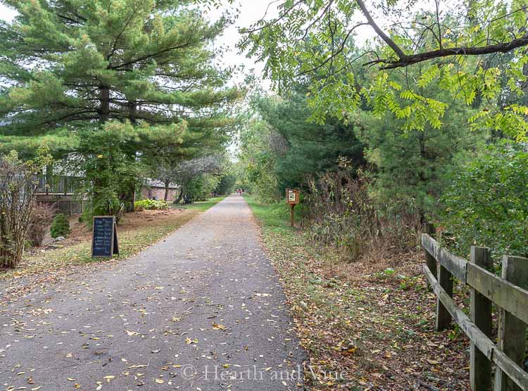 Bike trail in Peters Township