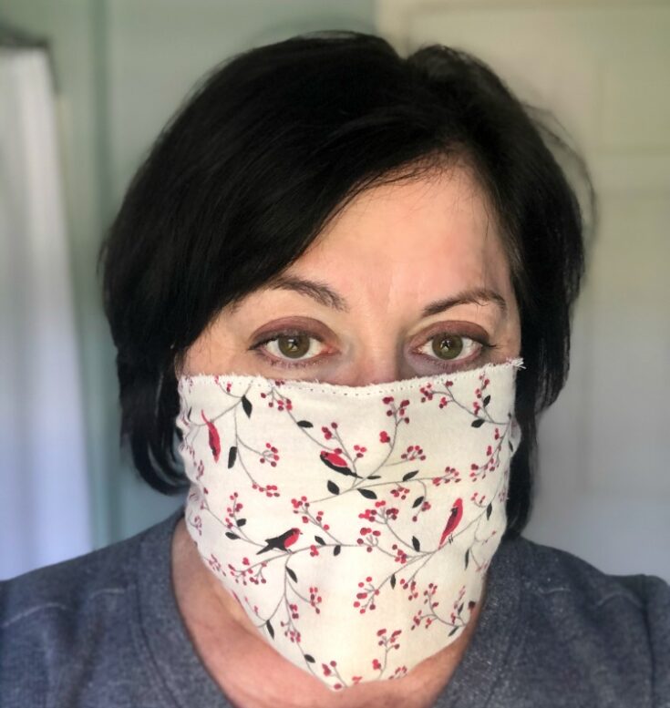 Make a Headband that Doubles as a Mask Hearth and Vine