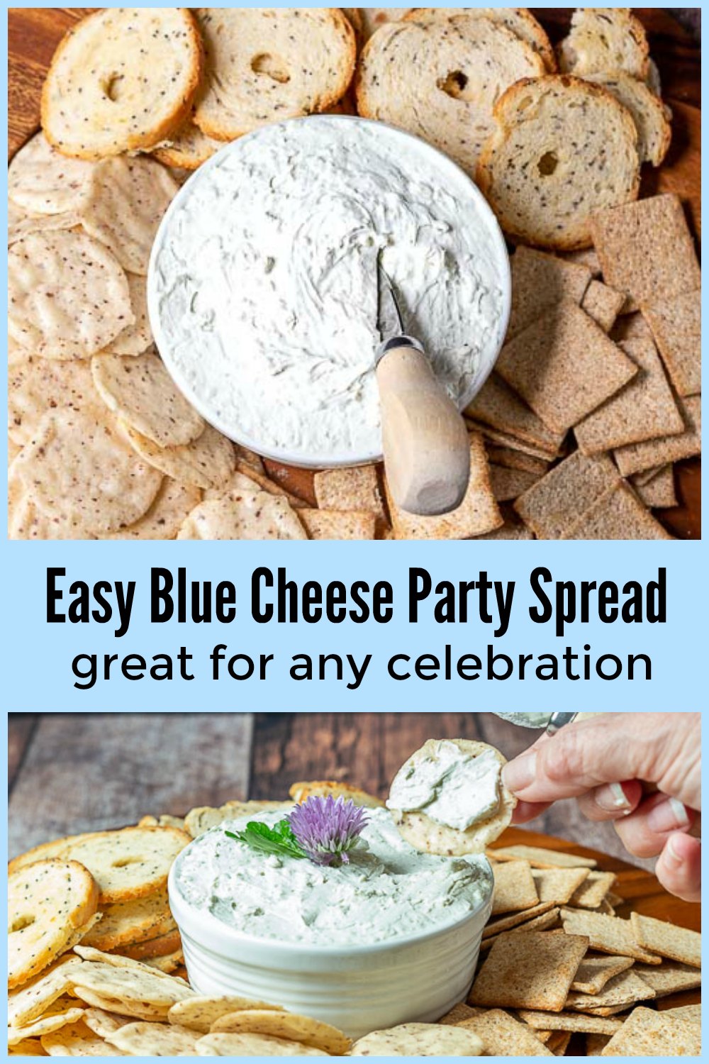 Blue Cheese Spread Quick and Easy Appetizer Recipe Hearth and Vine