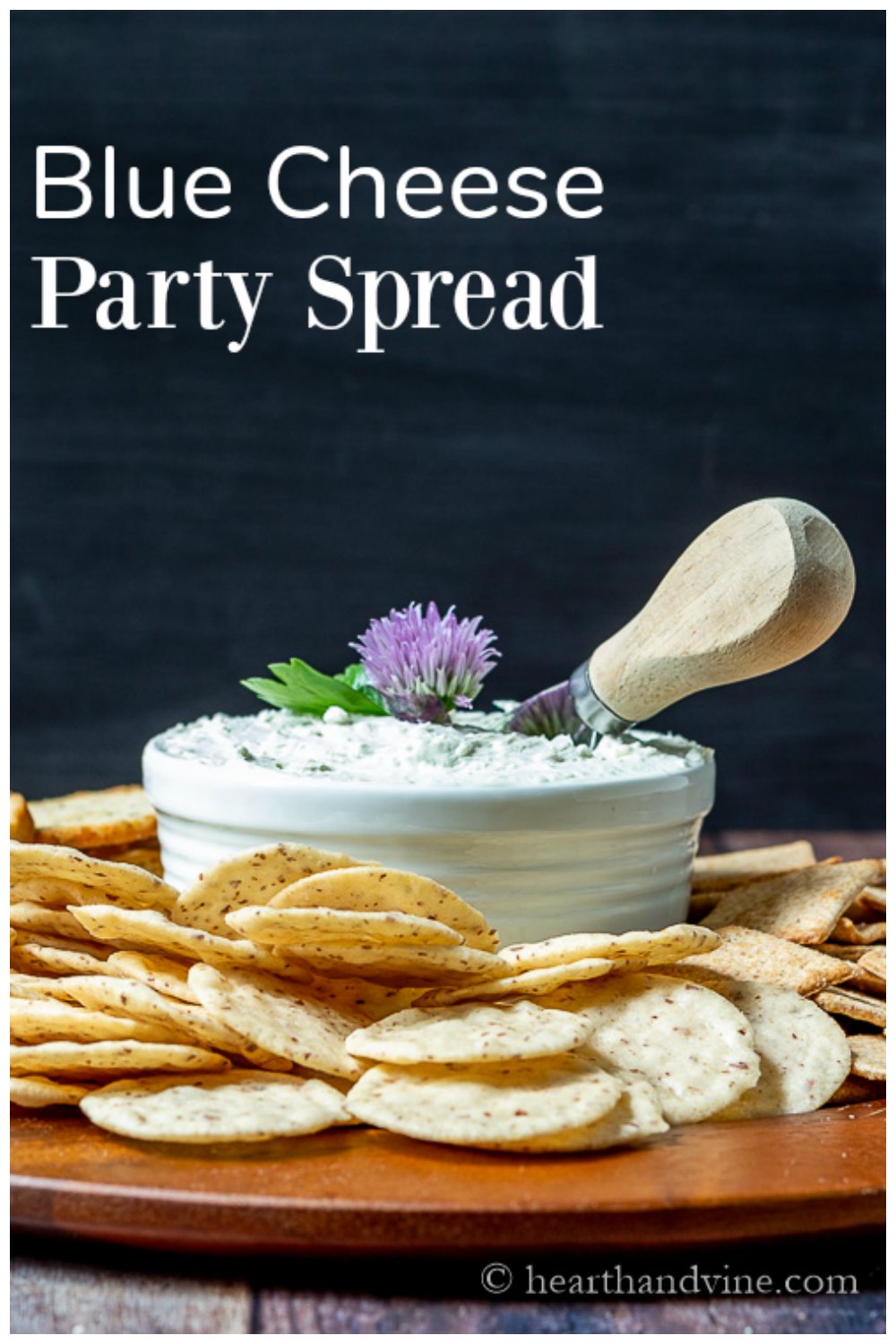 Blue Cheese Spread Quick and Easy Appetizer Recipe Hearth and Vine
