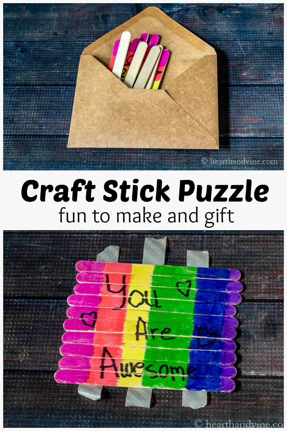 Craft Stick Puzzle Fun for People of All Ages Hearth and Vine