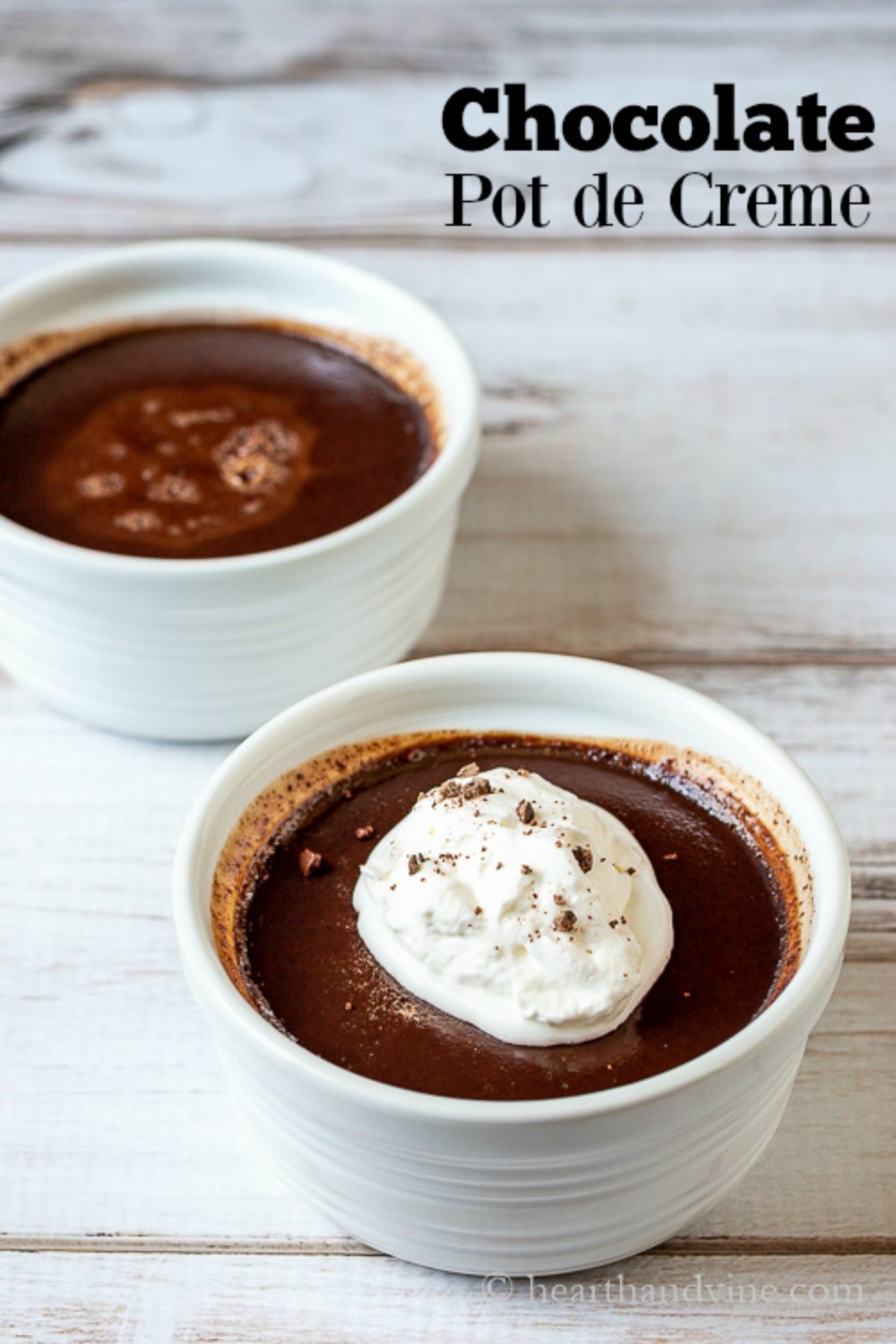 Chocolate Pots de Creme Easy Decadent Recipe Hearth and Vine