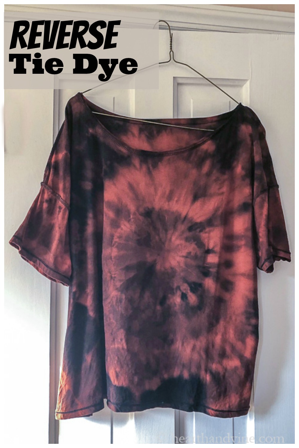 Reverse Tie Dye A Fun and Easy Craft Project Hearth and Vine