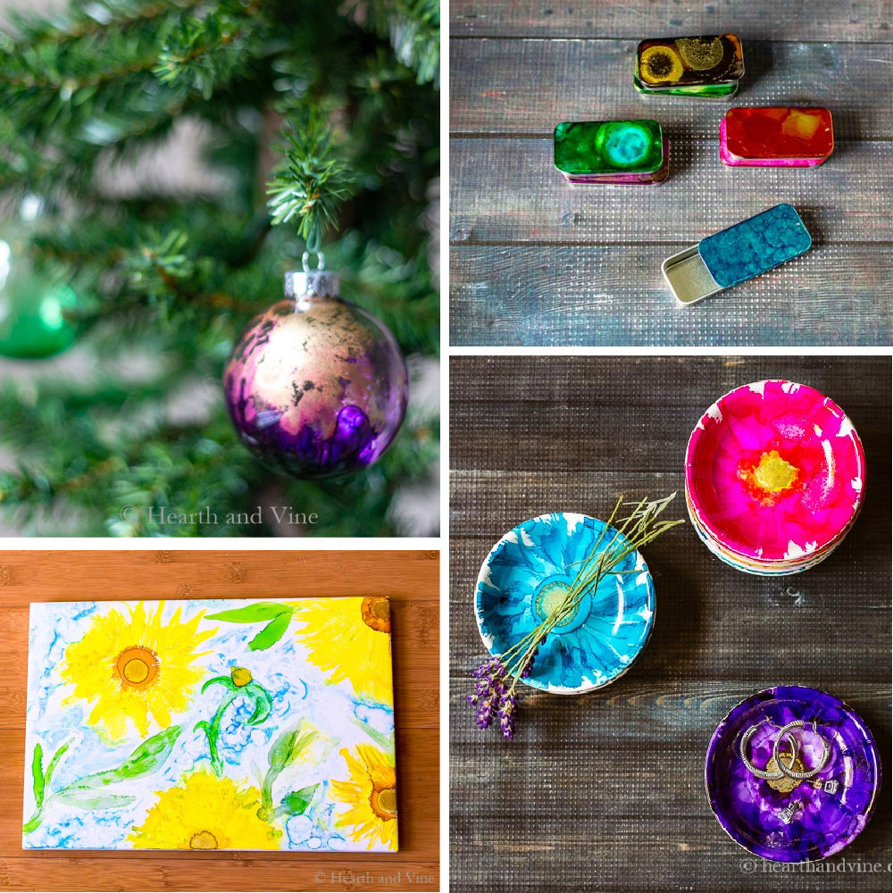 8 Crafts To Do With Alcohol Ink - Craftbusters