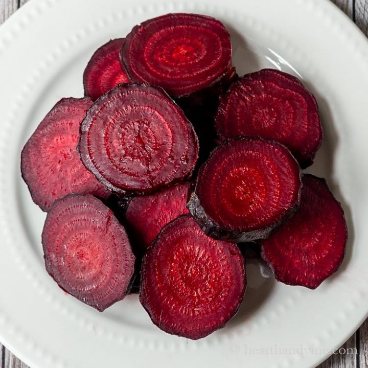 Oven Roasted Red Beets