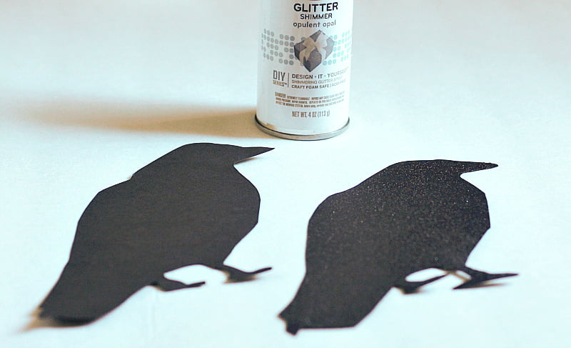 Black bird cut outs 