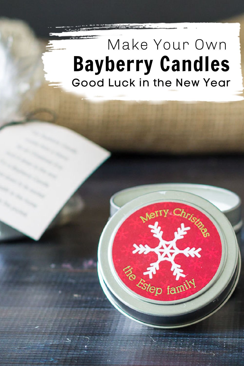 Bayberry Candles for Good Luck Fun Holiday Gift