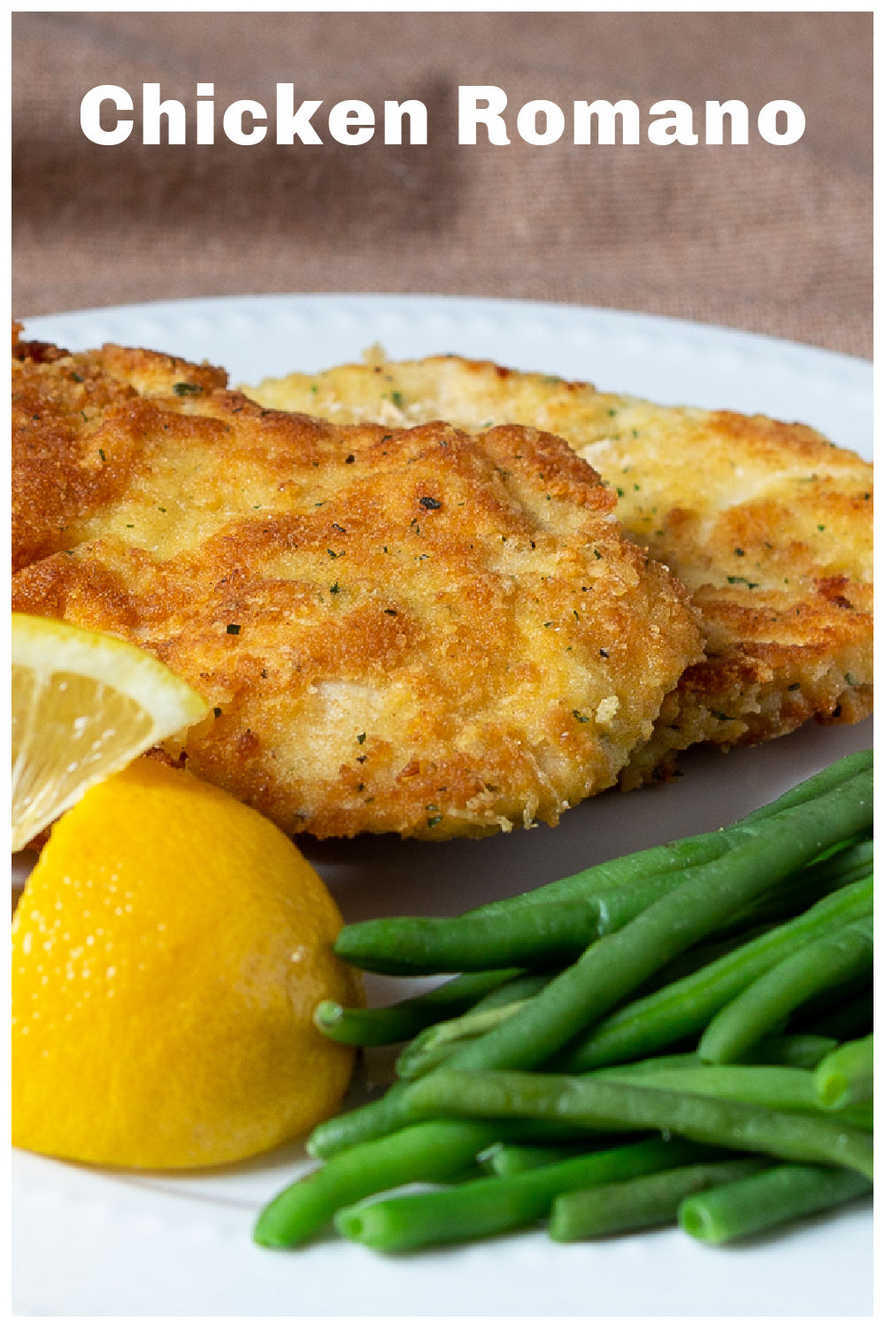 Easy Chicken Romano Recipe with Parmesan Cheese