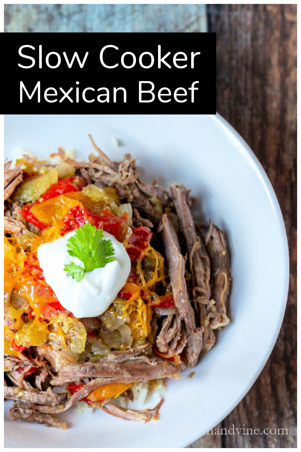 Slow Cooker Mexican Beef Recipe Hearth and Vine