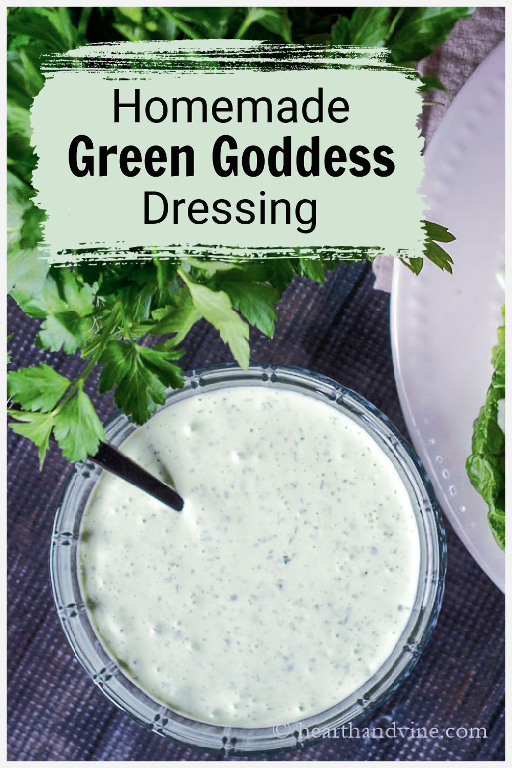 Green Goddess Dressing Recipe Throwback to the 1970s