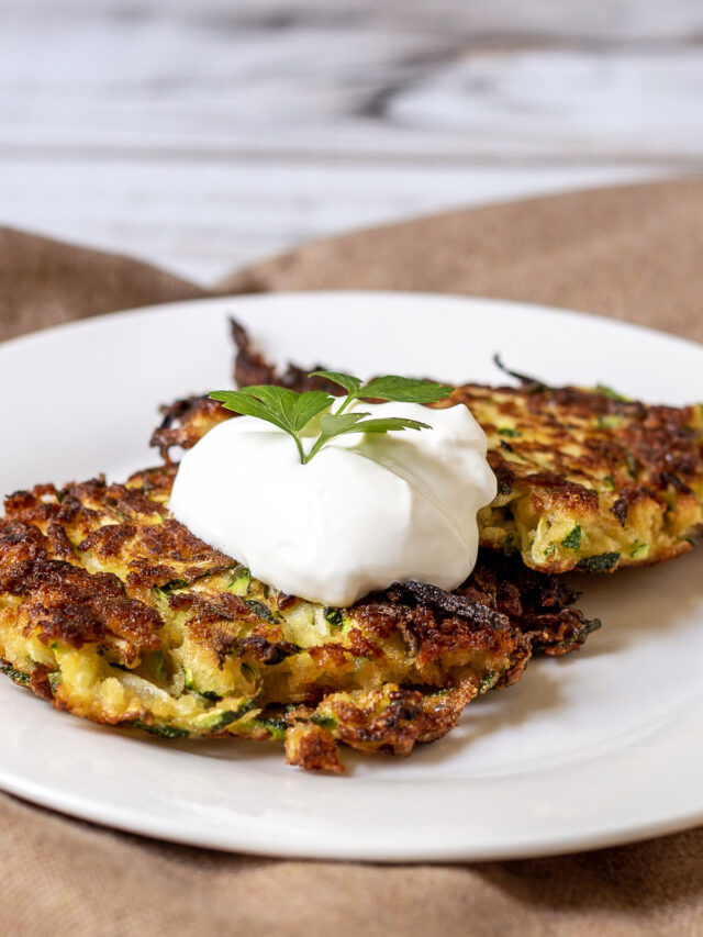 Zucchini Latkes Hearth and Vine