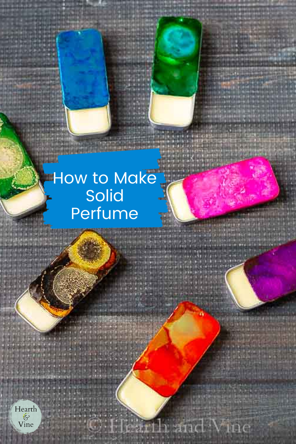 DIY Solid Perfume with Essential Oils Hearth and Vine