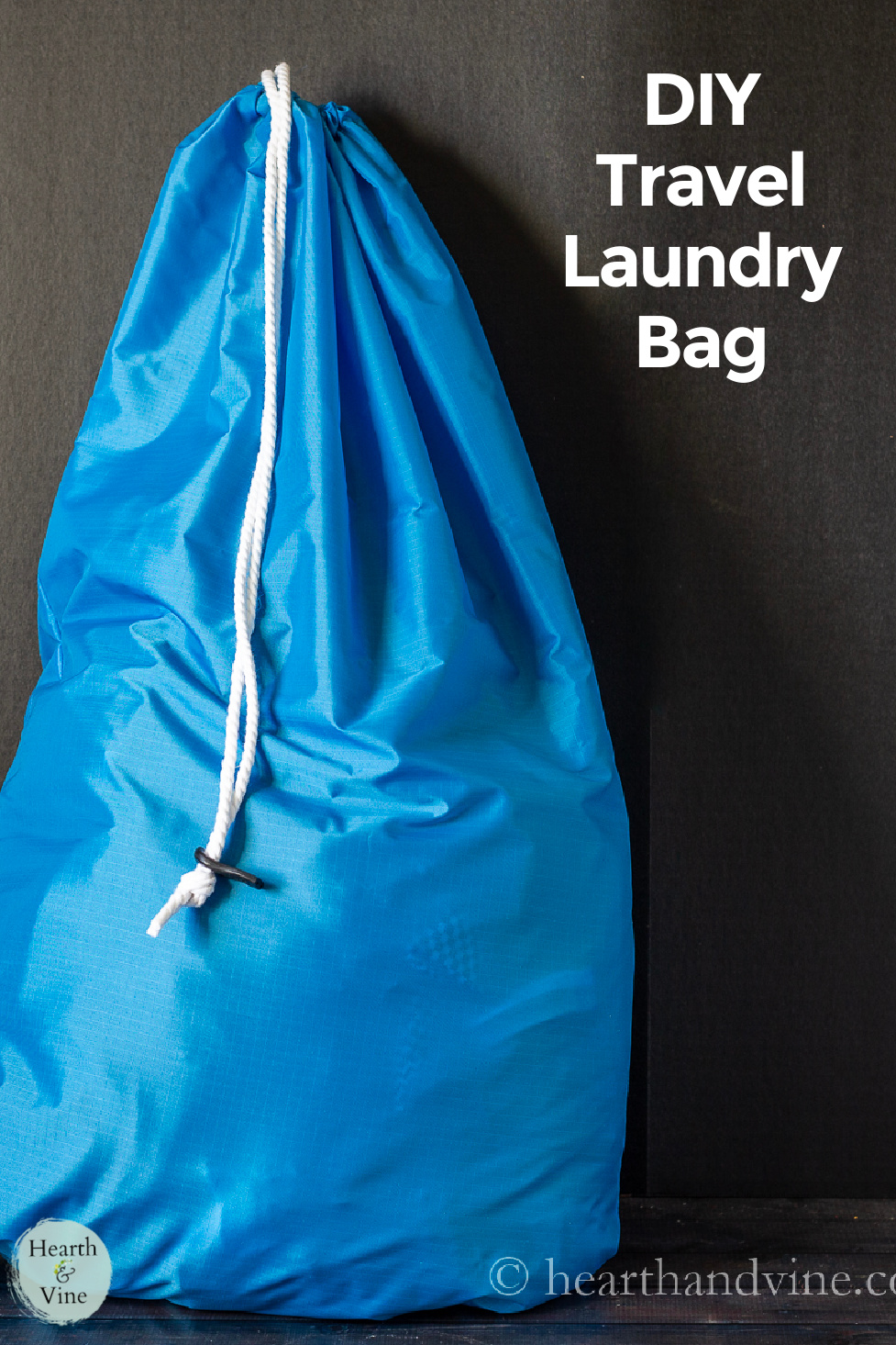 DIY Laundry Bag Hearth and Vine