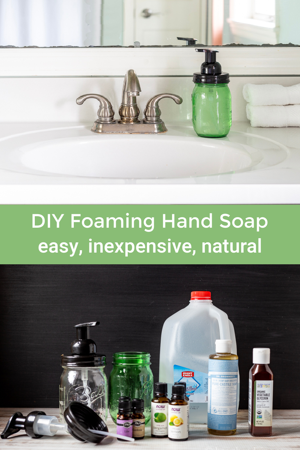 DIY Foaming Hand Soap Hearth and Vine