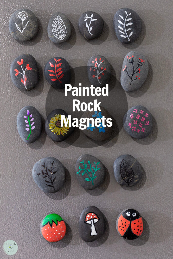 How to Paint Rocks - FeltMagnet