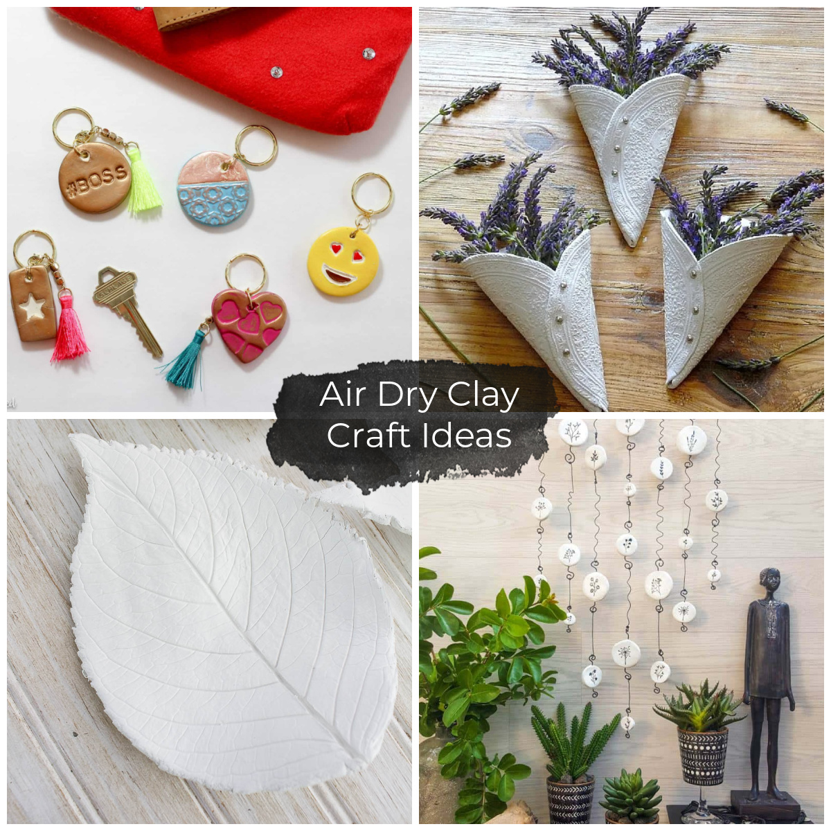 3 Types Of Homemade Clay, Air Dry Clay Craft, Paper Clay Craft, Wall  Putty Craft