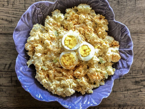 old fashioned potato salad with cooked dressing Cooked Dressing for Potato Salad Hillbilly Housewife