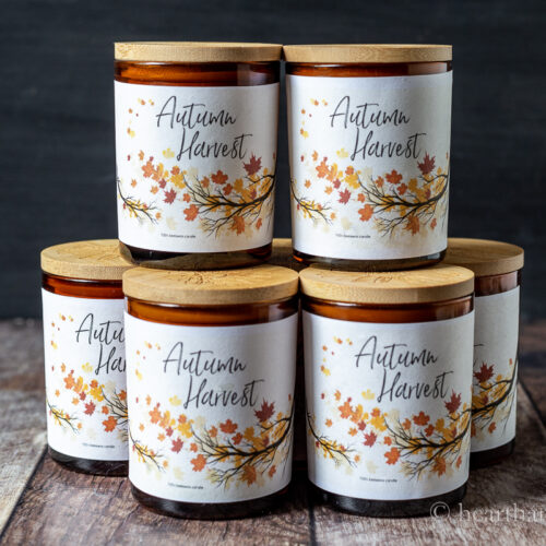 Making Beeswax Candles for Fall Hearth and Vine