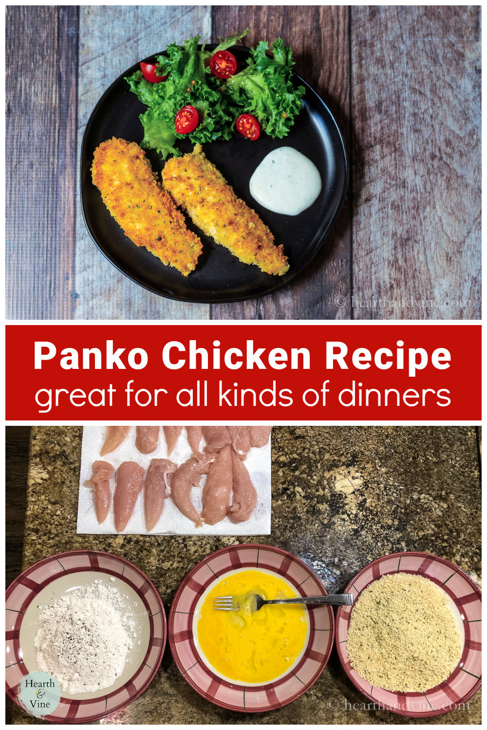 Panko Crusted Chicken Recipe Hearth and Vine