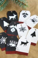 Free Printable Christmas Tags | Hearth and Vine