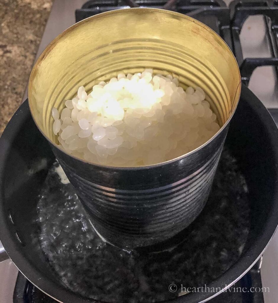 Hand Dipping Candles with Beeswax Hearth and Vine