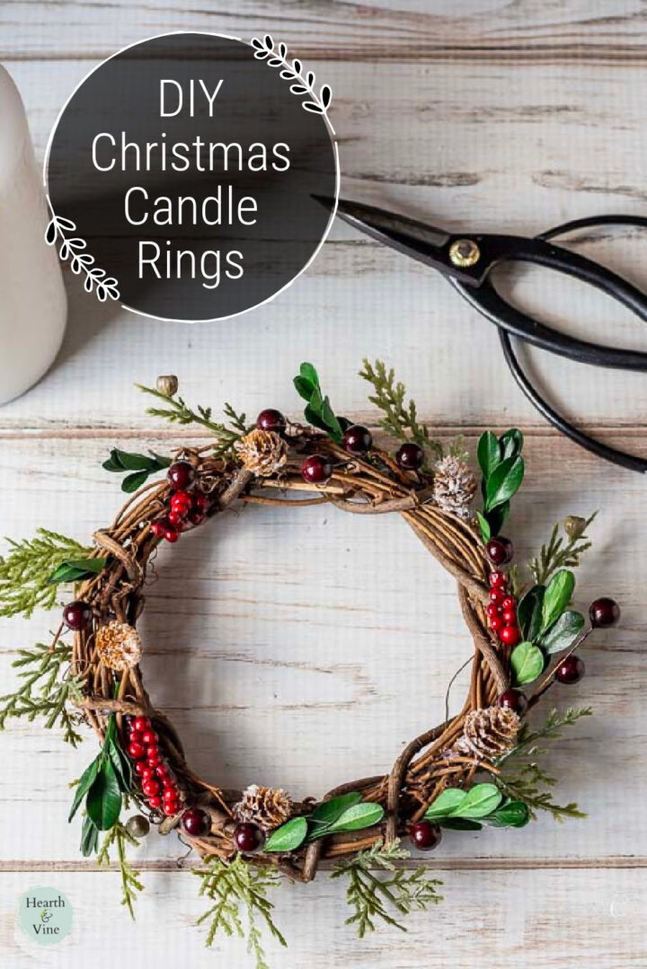 DIY Candle Rings Hearth and Vine