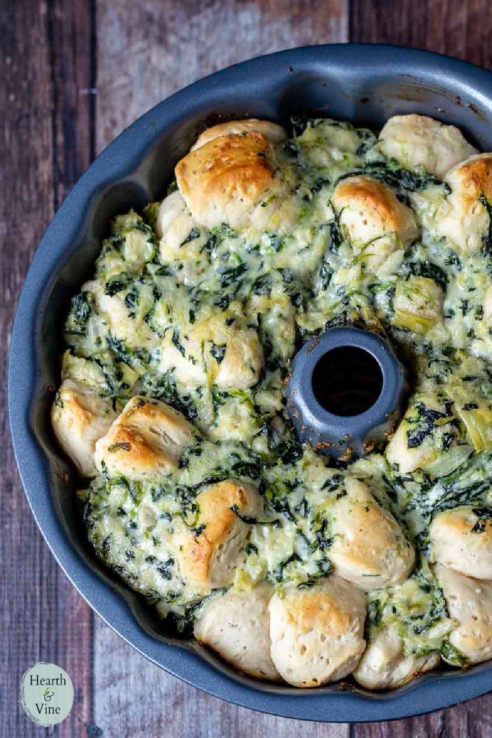 Spinach Artichoke Pull Apart Bread Hearth and Vine