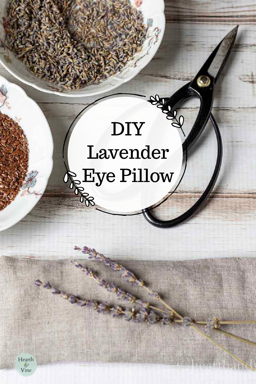 Flaxseed and lavender eye sales pillow