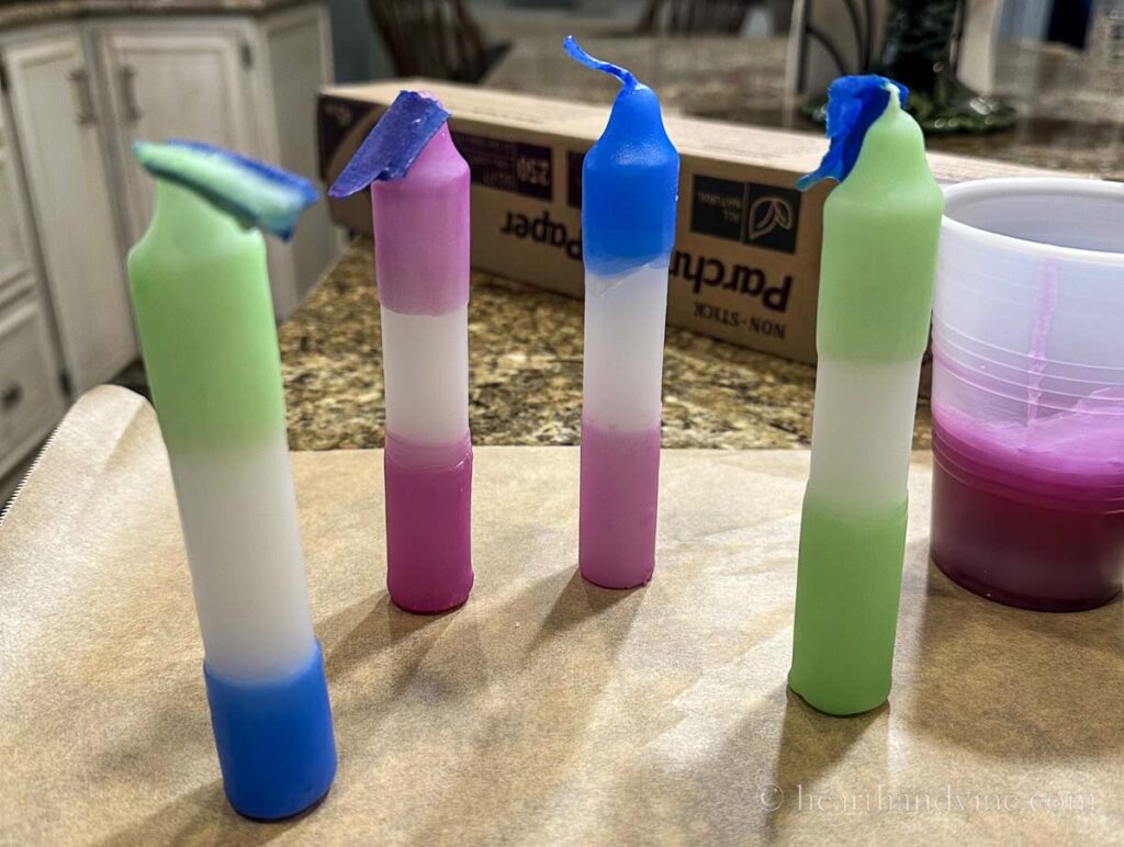 How to Dye Candles Hearth and Vine