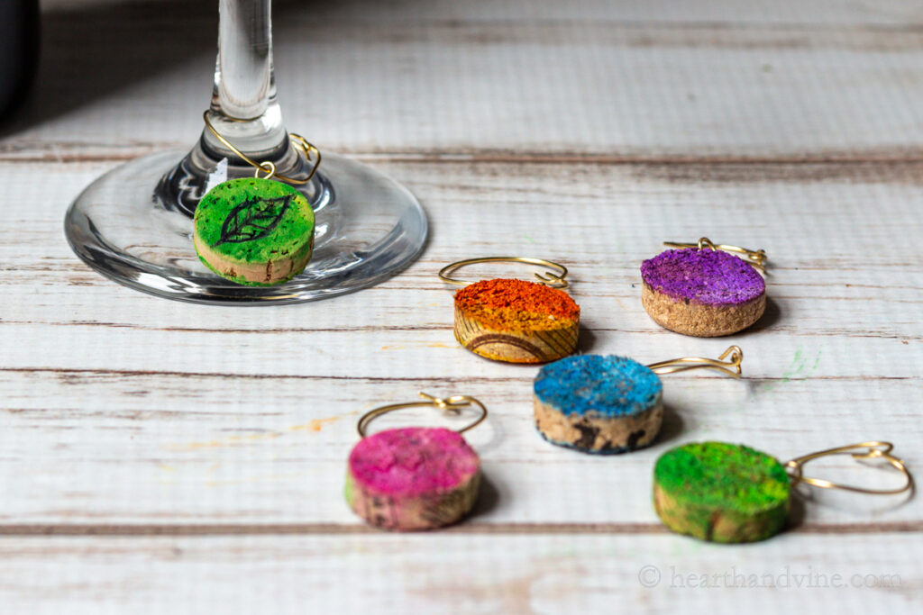 DIY Wine Charms from Wine Corks Hearth and Vine
