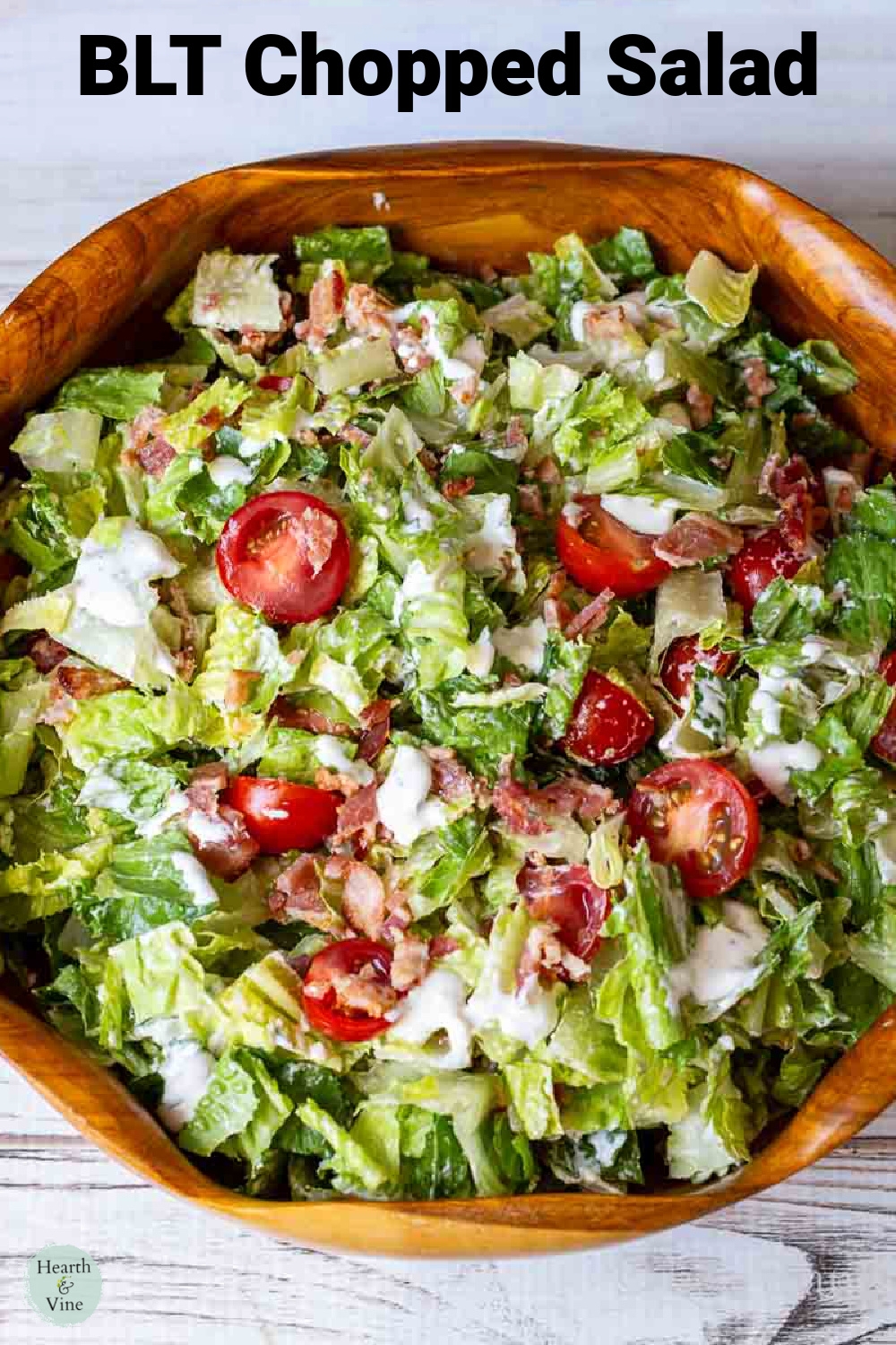 BLT Chopped Salad {Easy and Flavorful!} 