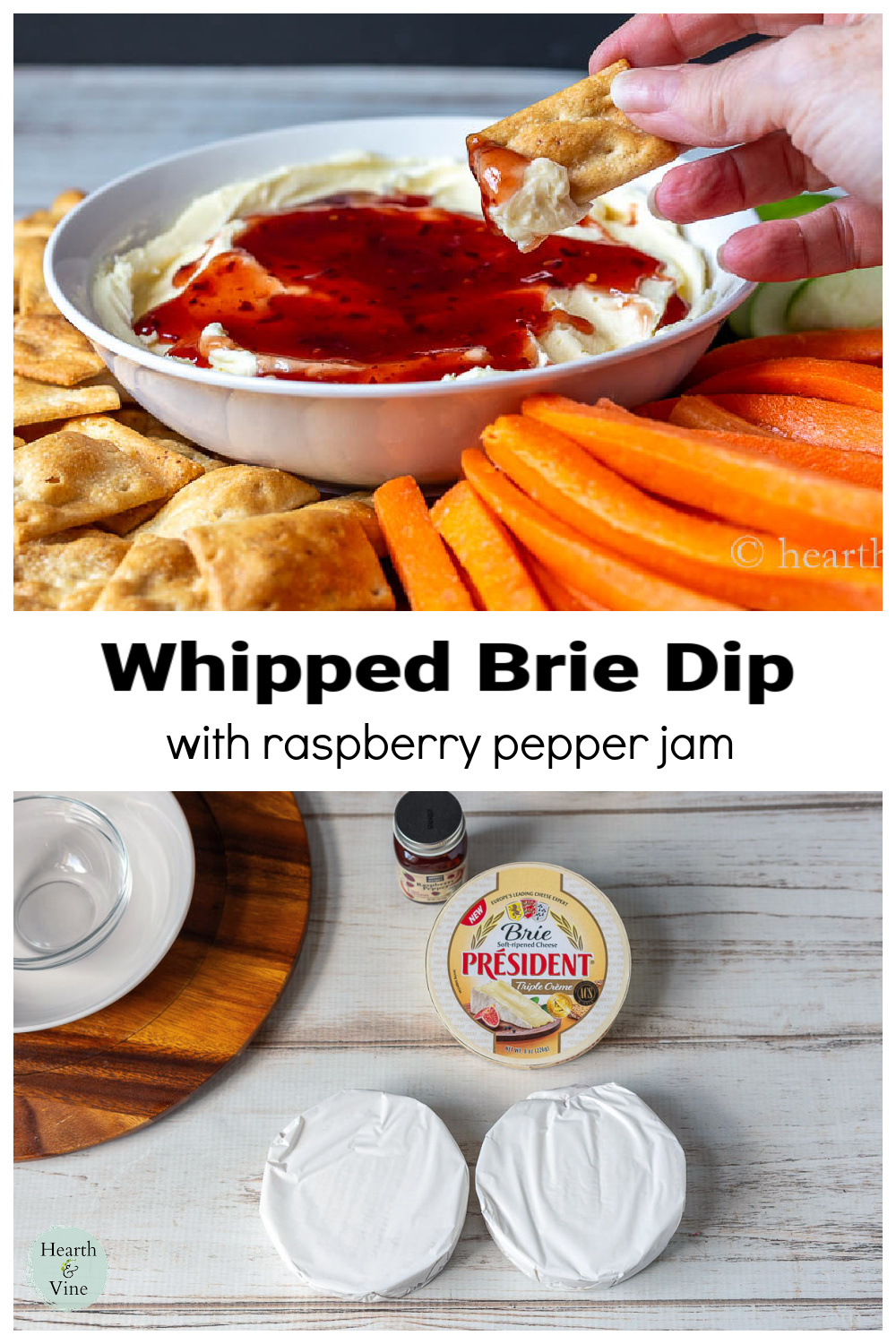 Whipped Brie Cheese Dip Hearth and Vine