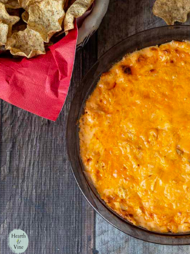 Buffalo Chicken Dip without Cream Cheese