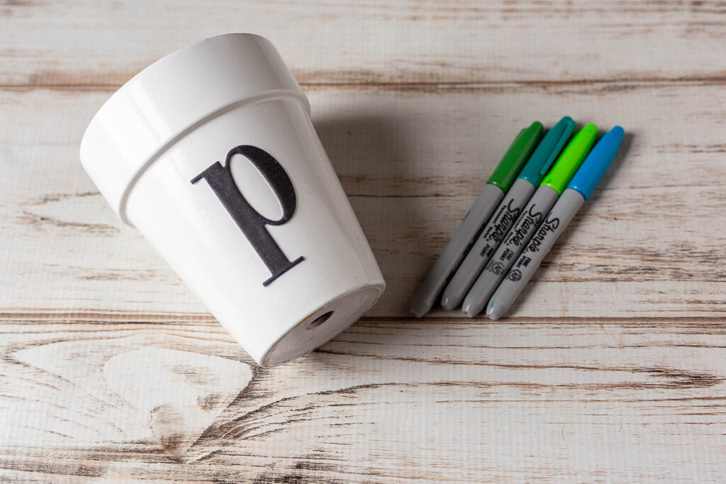 Decorating Clay Pots with Sharpies Hearth and Vine