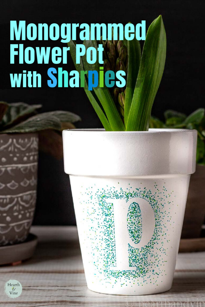Decorating Clay Pots with Sharpies Hearth and Vine