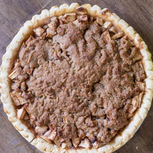 Dutch apple pie.