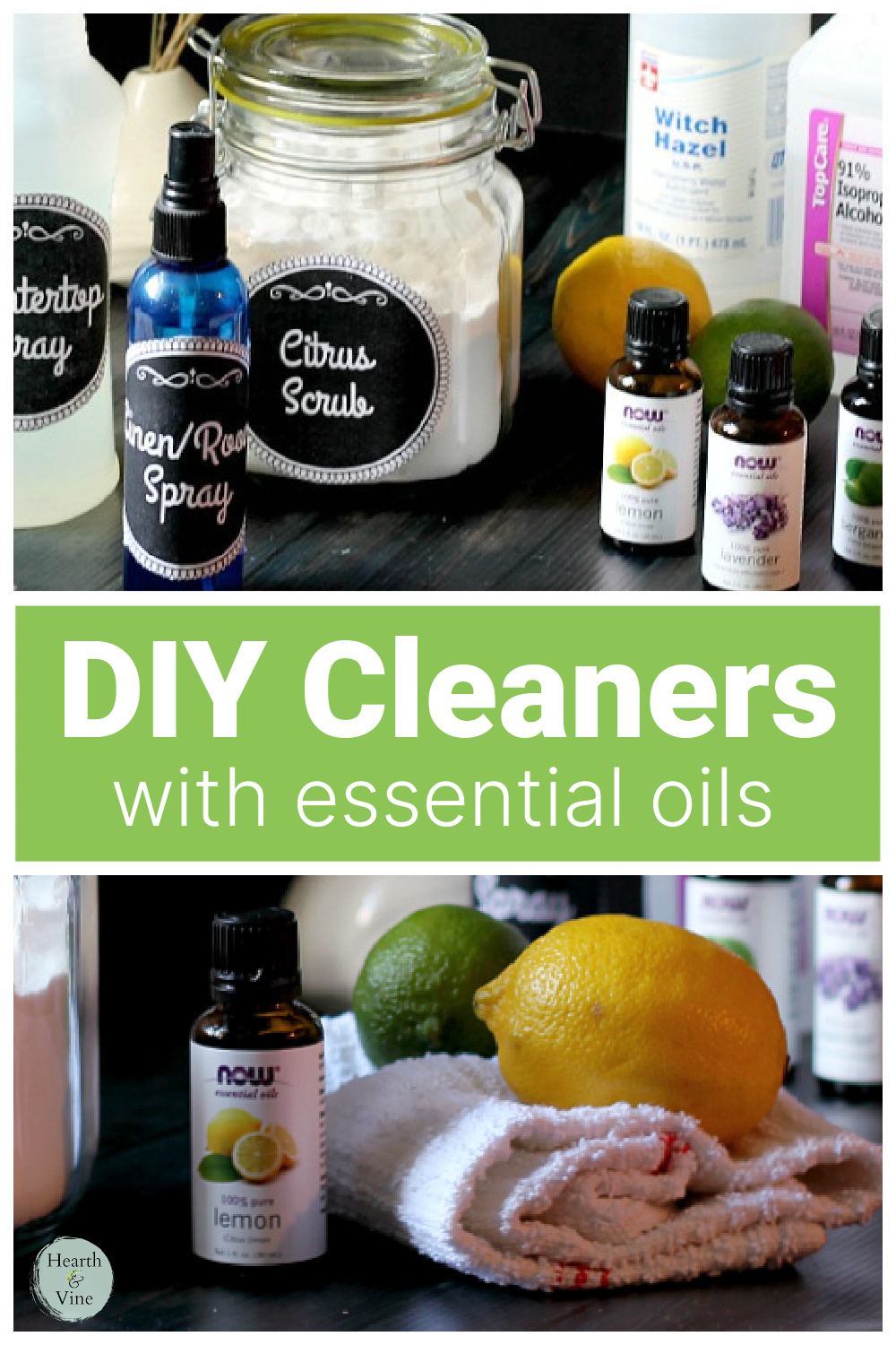 Homemade Cleaners with Essential Oils that Smell Great