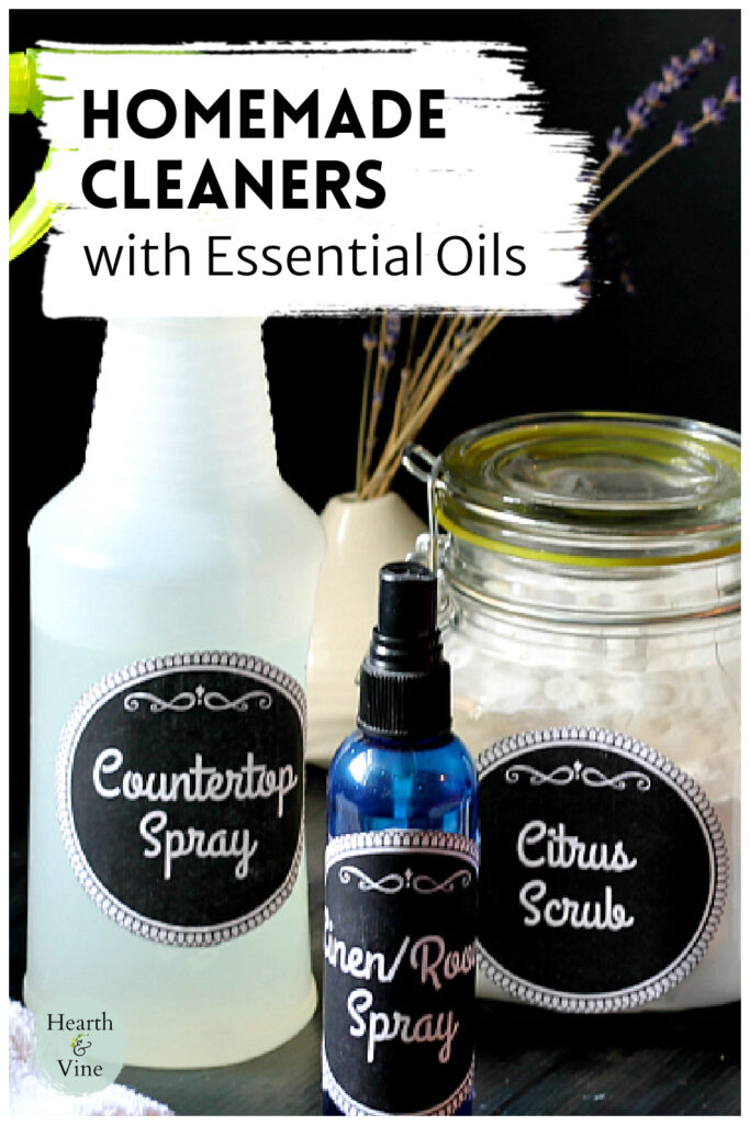 Homemade Cleaners with Essential Oils that Smell Great