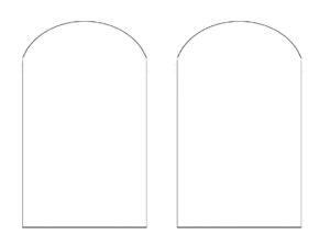 Two blank gift card holders to print.