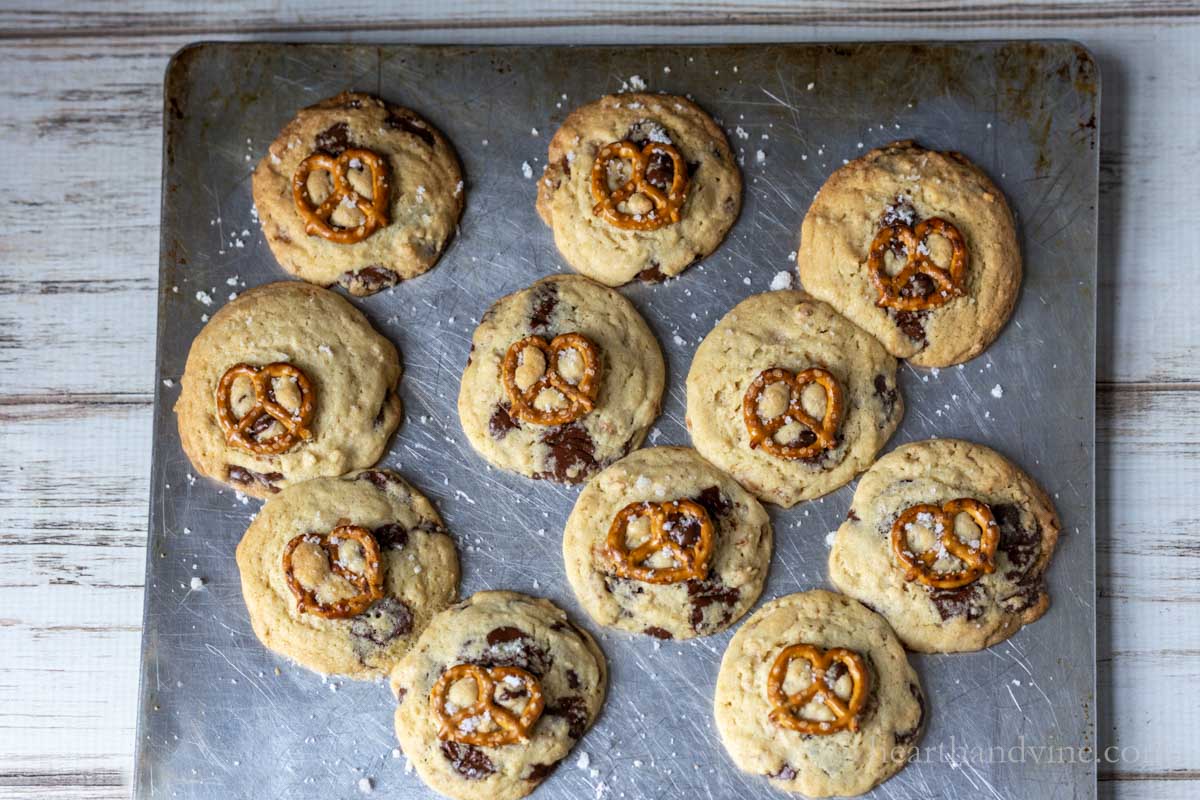Cookies from the oven.